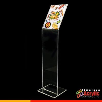 Display Acrylic Standing - Pusat Display Acrylic